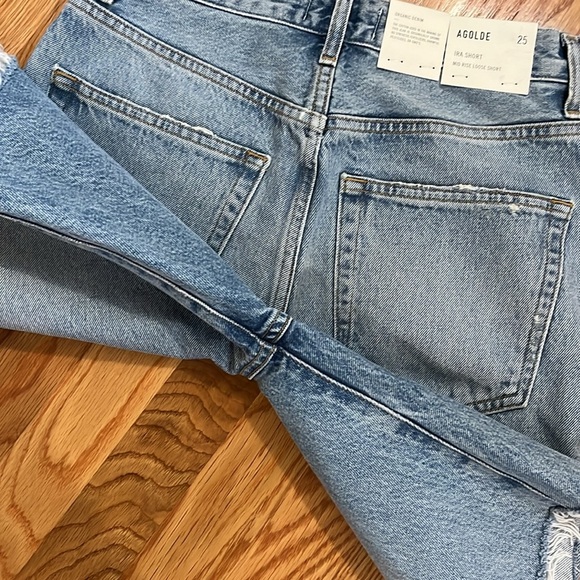 AGolde IRA Short Size 25 NWT - Picture 13 of 15